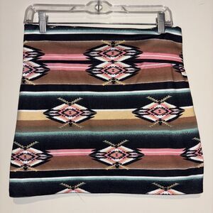 Rock 47 by Wrangler Women's Fold Over Waist Pull On Casual Mini Skirt M